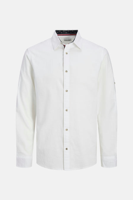 Chemise (manches longues) Blanc - PREMIUM by JACK & JONES