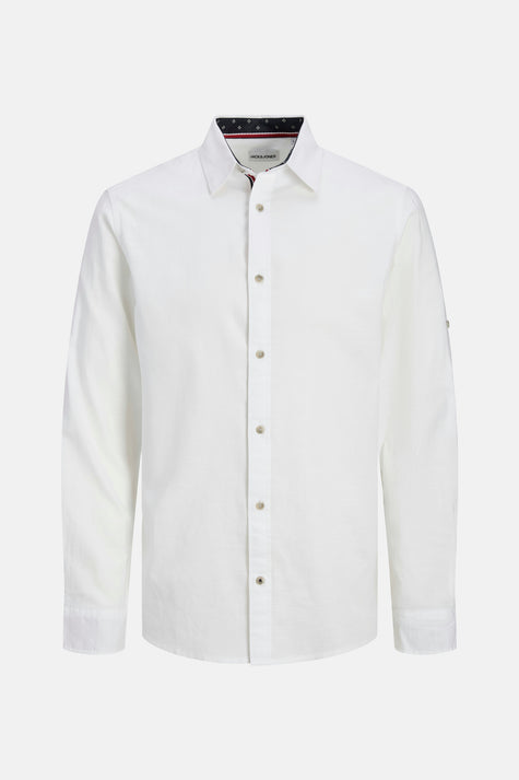 Chemise (manches longues) Blanc - PREMIUM by JACK & JONES