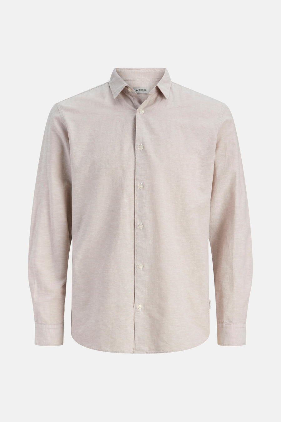 Chemise à manches longues - beige - JJREBEL
