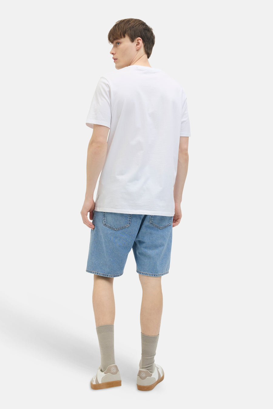 Short - Light blue denim