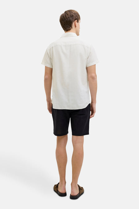 Chemise à manches courtes - blanc