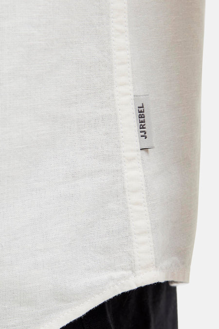 Chemise (manches courtes) Blanc - JJREBEL