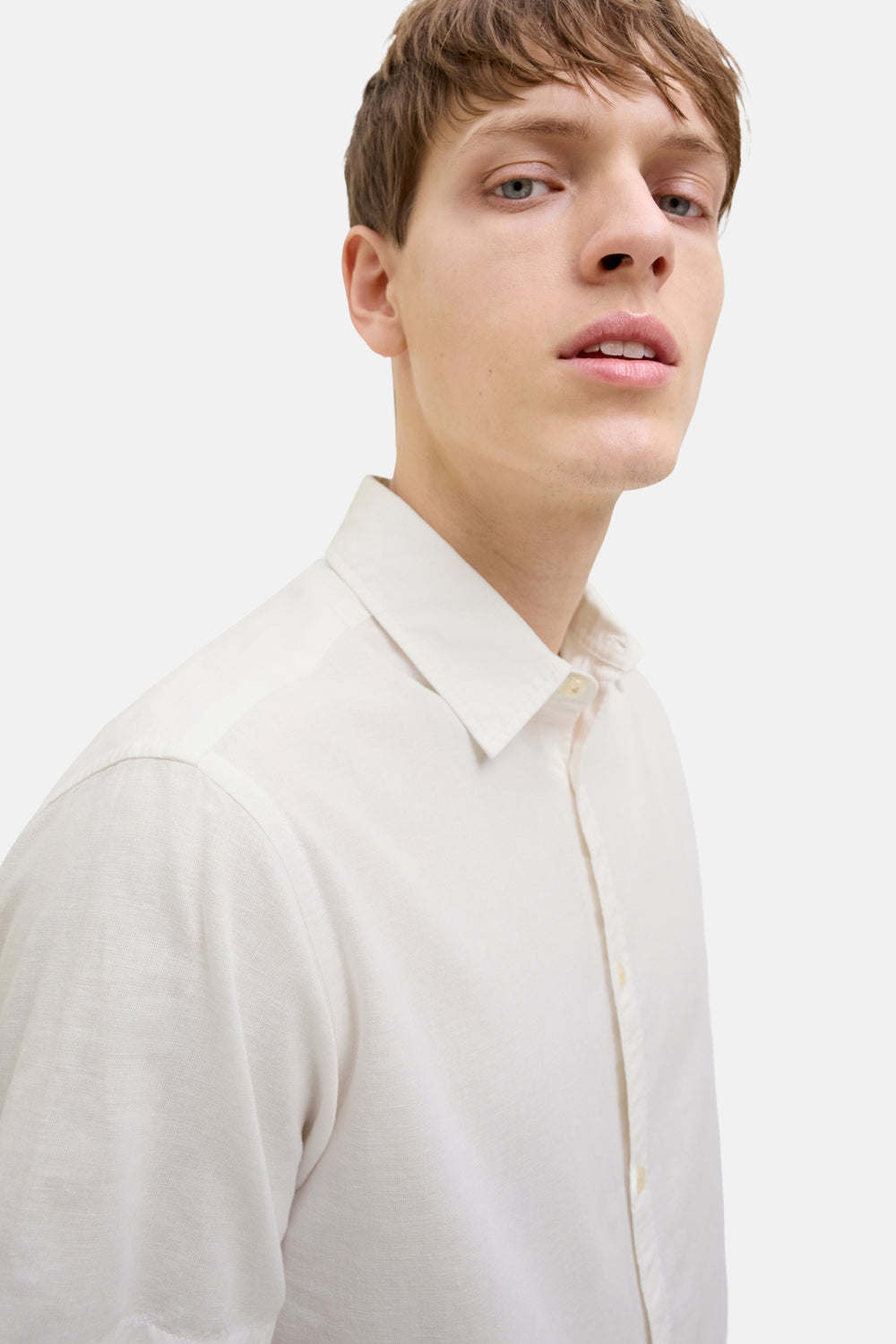 Chemise (manches courtes) Blanc - JJREBEL