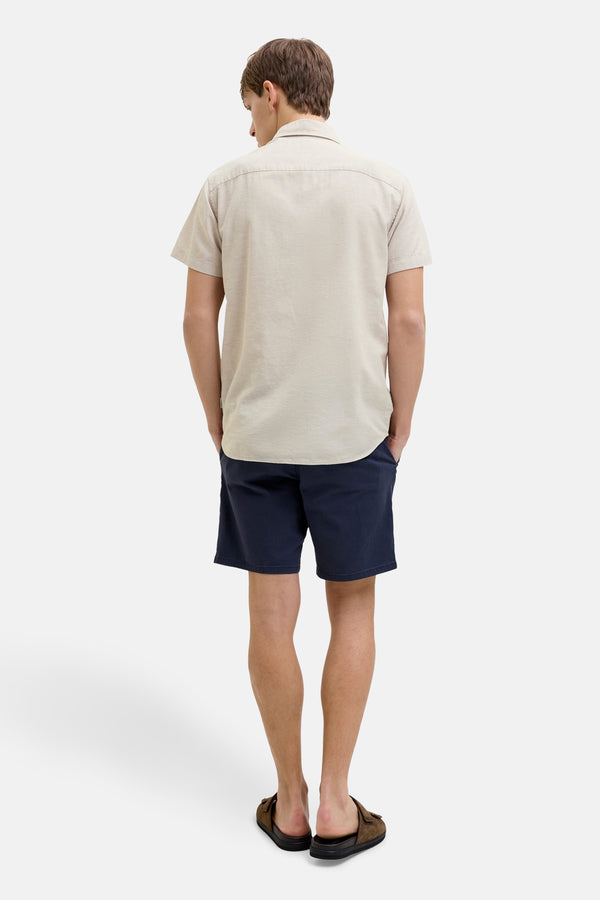 Chemise (manches courtes) Beige - JJREBEL