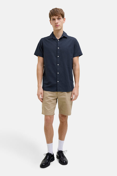 Chemise (manches courtes) Bleu - JJREBEL
