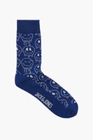 Chaussettes - bleu