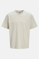 T-shirt (manches courtes) Beige - JJREBEL