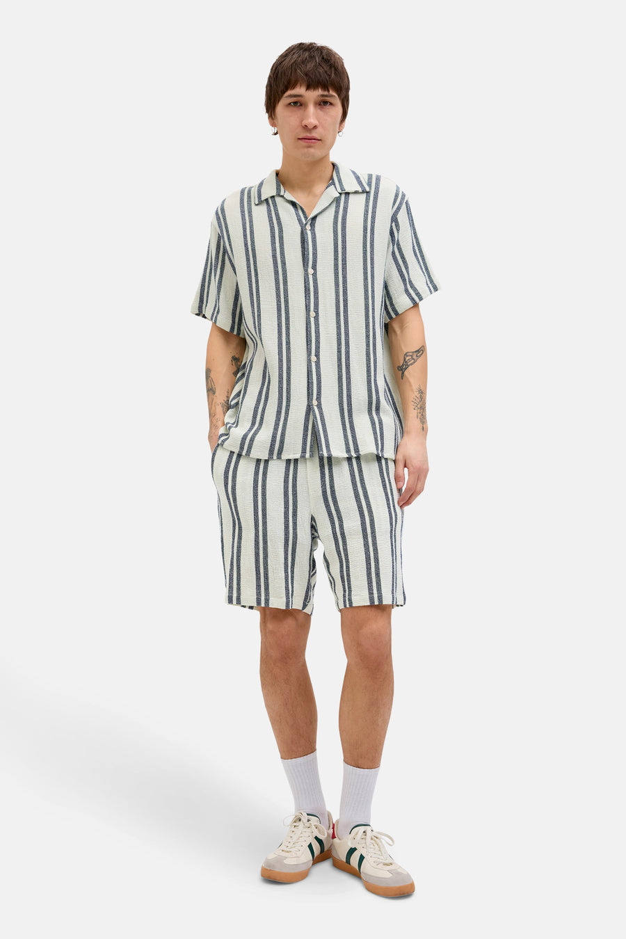 Chemise à manches courtes - écru - ORIGINALS BY JACK & JONES
