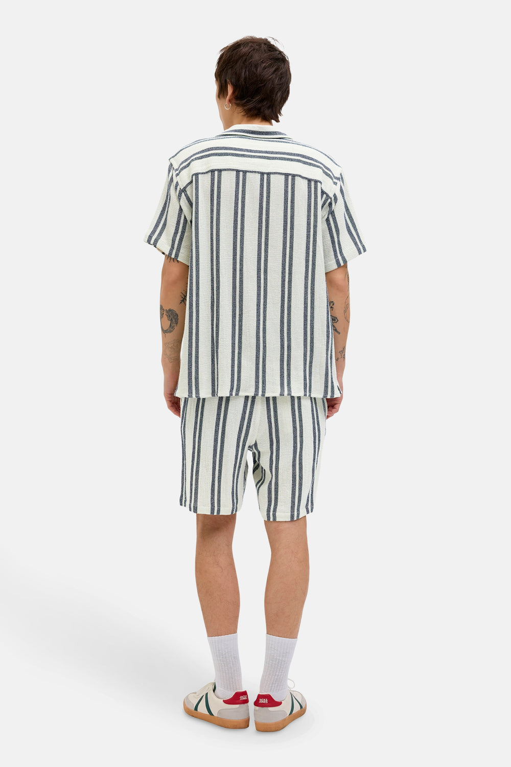 Chemise (manches courtes) Écru - ORIGINALS BY JACK & JONES