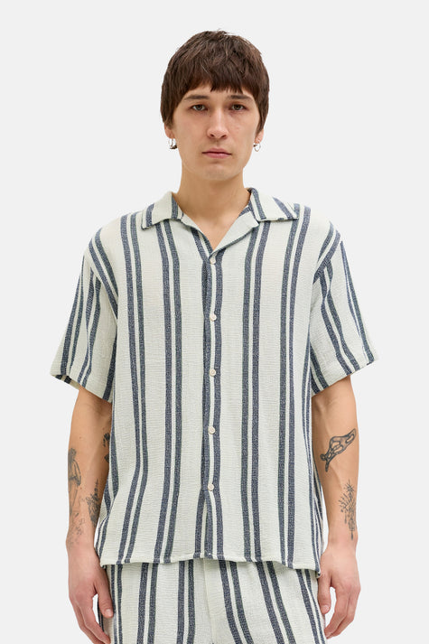 Chemise (manches courtes) Écru - ORIGINALS BY JACK & JONES