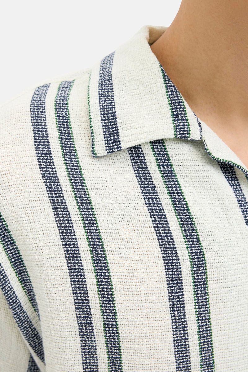 Chemise (manches courtes) Écru - ORIGINALS BY JACK & JONES