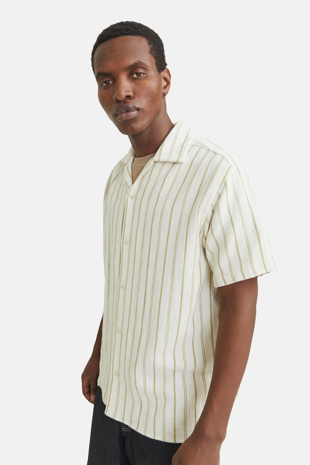 Chemise (manches courtes) Vert - ORIGINALS BY JACK & JONES