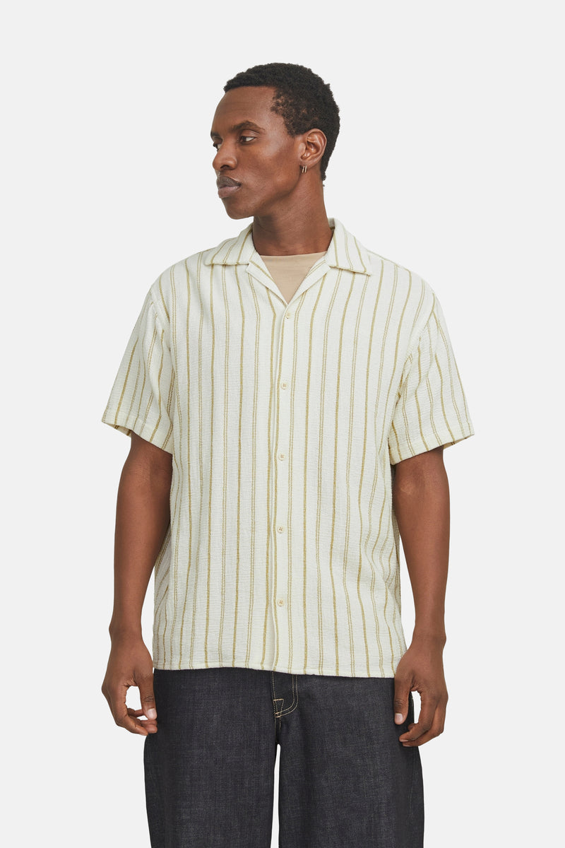 Chemise à manches courtes - Écru