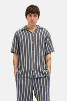 Chemise (manches courtes) Bleu - ORIGINALS BY JACK & JONES