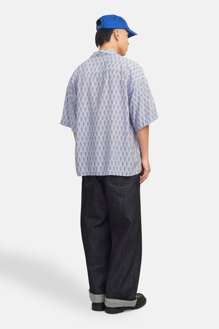 Chemise (manches courtes) Bleu - ORIGINALS BY JACK & JONES