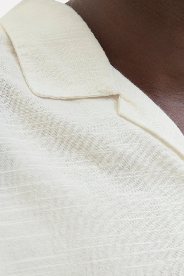 Chemise (manches courtes) Blanc - ORIGINALS BY JACK & JONES