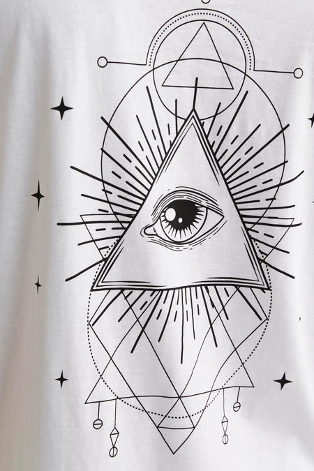 T-shirt à manches courtes - blanc