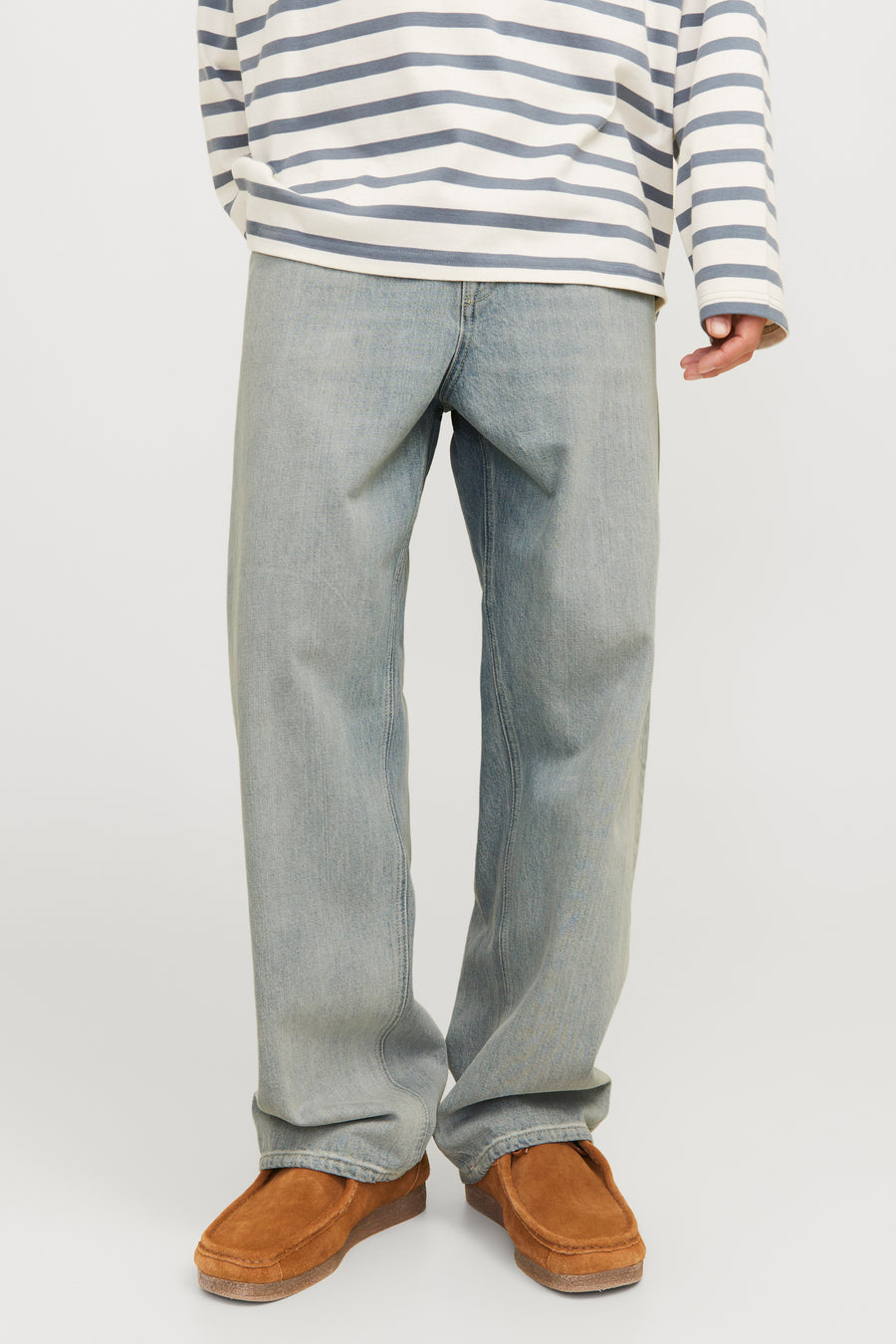 Jeans wide light blue denim - JACK & JONES JEANS INTELLIGENCE - JACK & JONES JEANS INTELLIGENCE