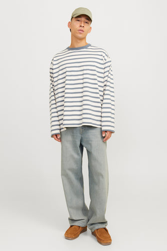 Jeans wide light blue denim - JACK & JONES JEANS INTELLIGENCE - JACK & JONES JEANS INTELLIGENCE