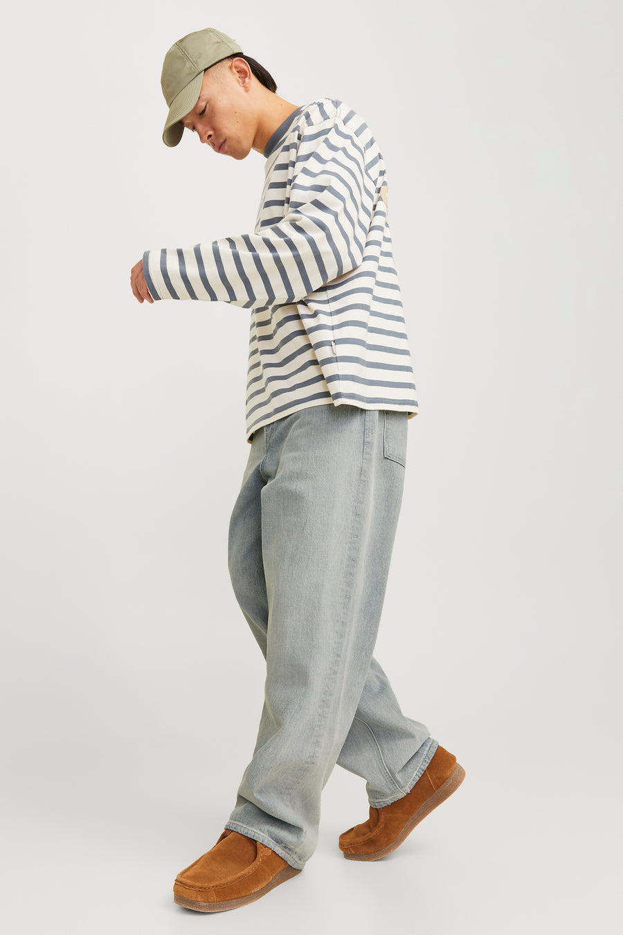 Jeans wide light blue denim - JACK & JONES JEANS INTELLIGENCE - JACK & JONES JEANS INTELLIGENCE