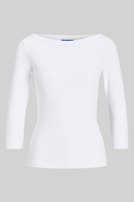 JXFIFI STR 3/4 BOATNECK TOP JRS NOOS