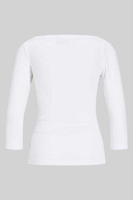 JXFIFI STR 3/4 BOATNECK TOP JRS NOOS