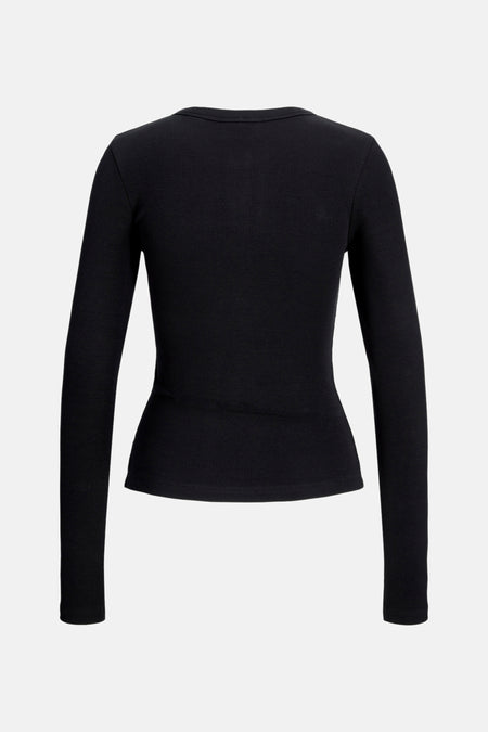JXFIFI LS RIB CARDIGAN JRS
