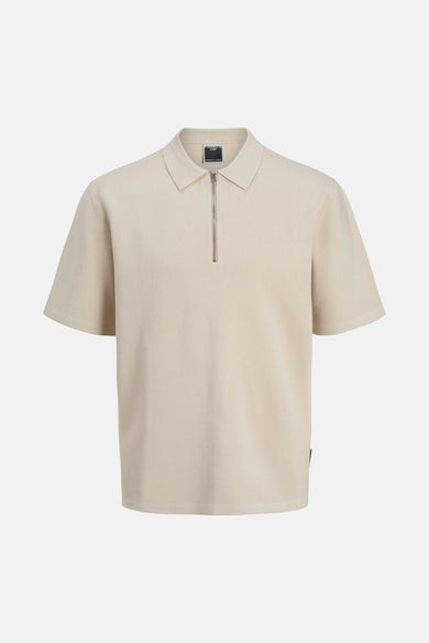 JCORECHARGE KNIT ZIP POLO