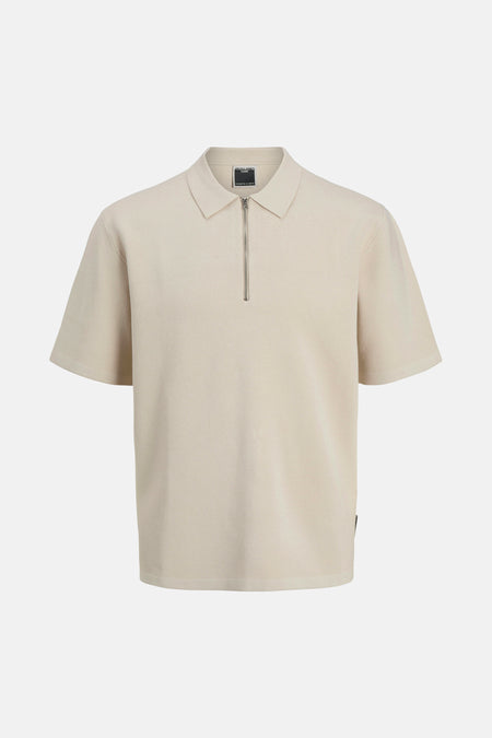 JCORECHARGE KNIT ZIP POLO
