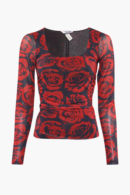 T-shirt à manches longues - rouge