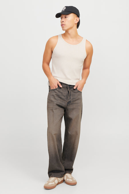 Jeans wide Dark grey denim - JACK & JONES JEANS INTELLIGENCE