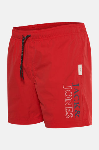 Short de bain - rouge - JACK & JONES JEANS INTELLIGENCE