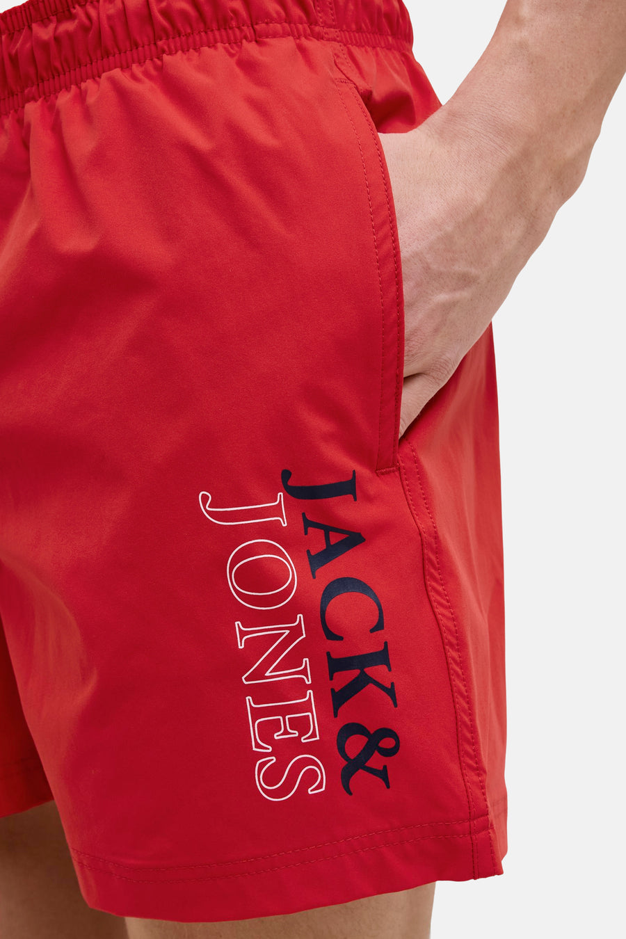 Short de bain - rouge - JACK & JONES JEANS INTELLIGENCE