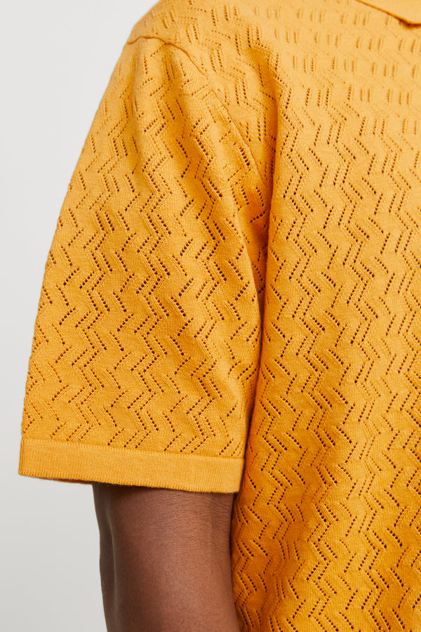Chemise (manches courtes) Jaune - ORIGINALS BY JACK & JONES
