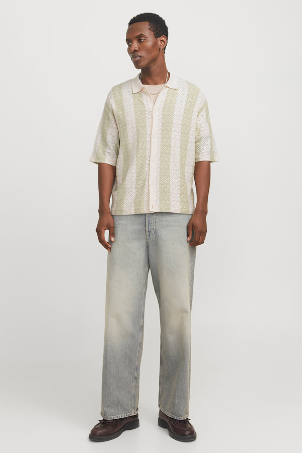 Chemise (manches courtes) Vert - ORIGINALS BY JACK & JONES