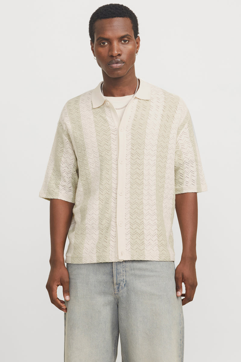 Chemise (manches courtes) Vert - ORIGINALS BY JACK & JONES
