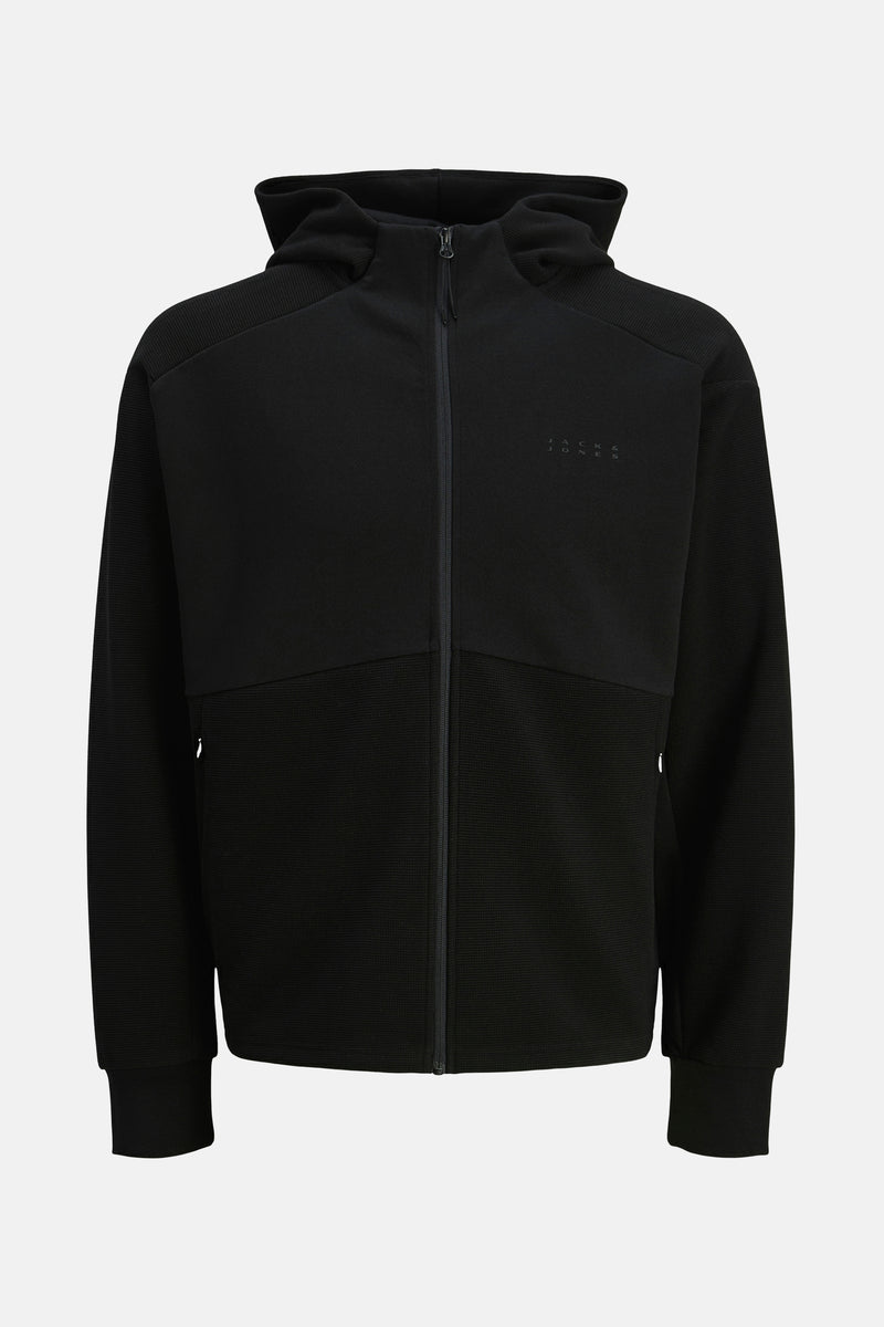 JCOPACER SWEAT HIGH NECK ZIP HOOD