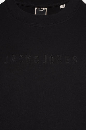 T-shirt à manches courtes - noir - CORE BY JACK & JONES