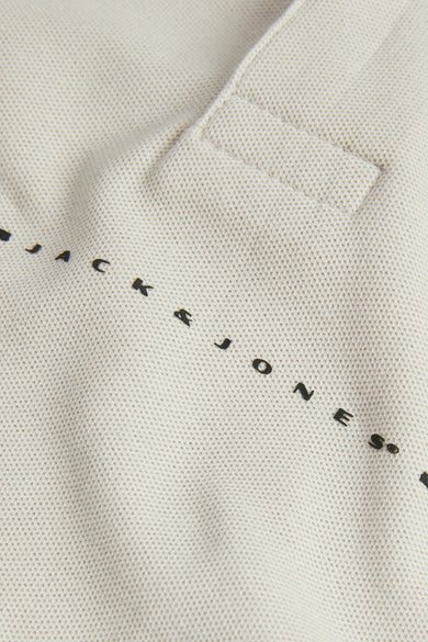 Polo à manches longues - beige