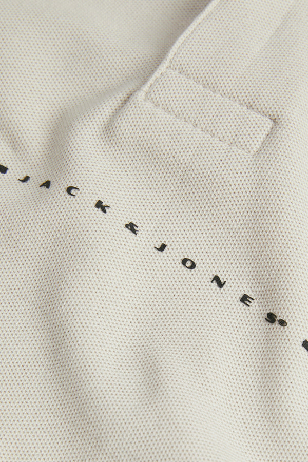 	Heren tops polo lange mouw Beige - CORE BY JACK & JONES