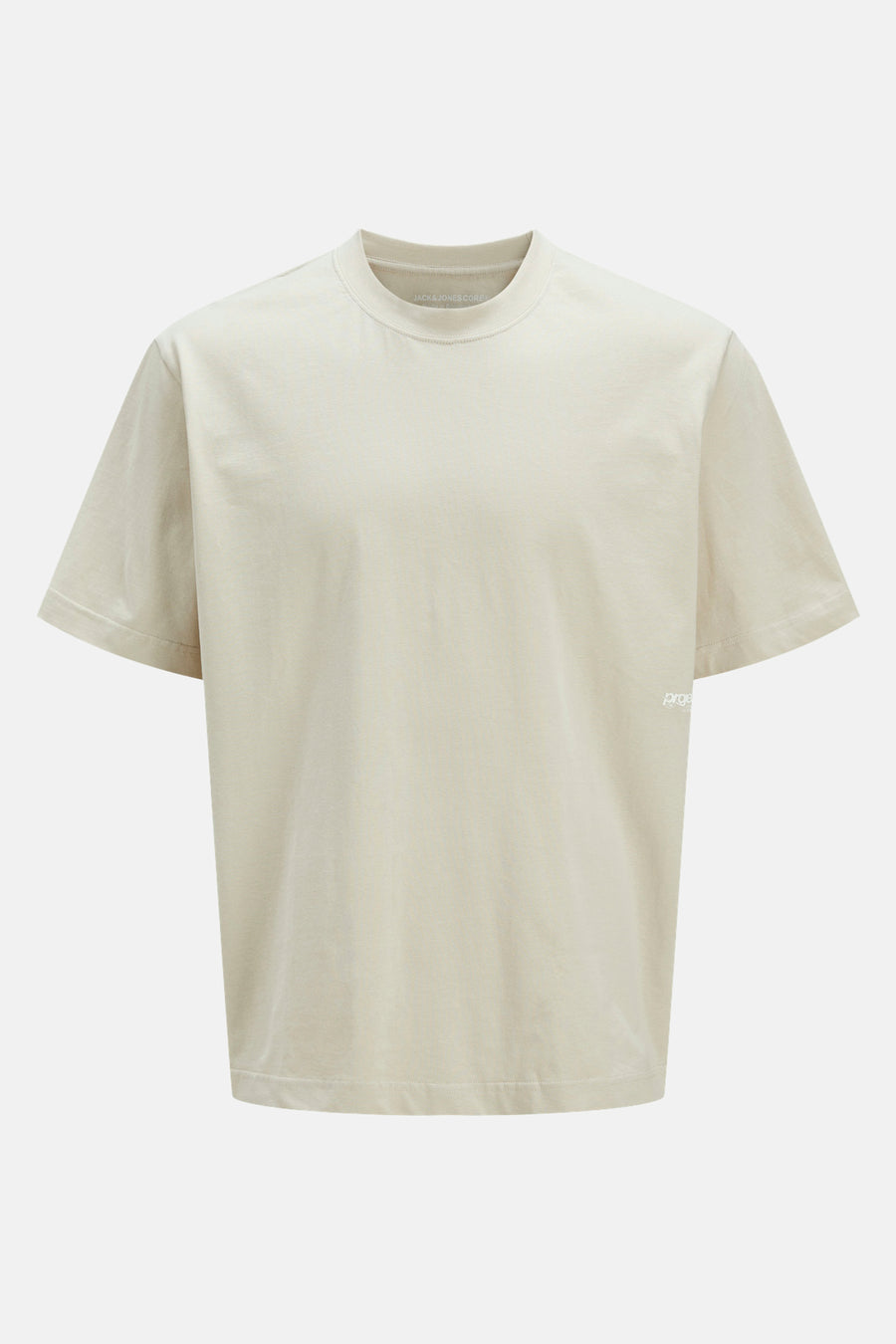 T-shirt à manches courtes - beige - CORE BY JACK & JONES