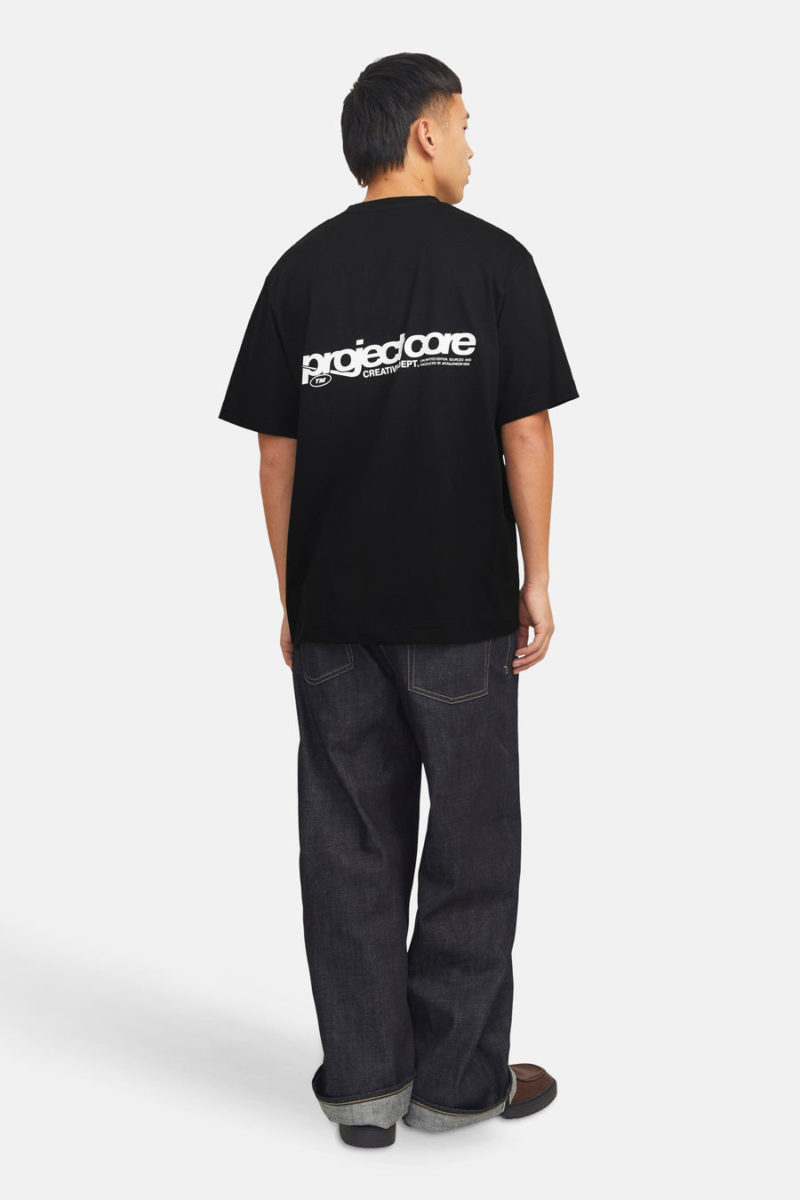 T-shirt à manches courtes - noir - CORE BY JACK & JONES