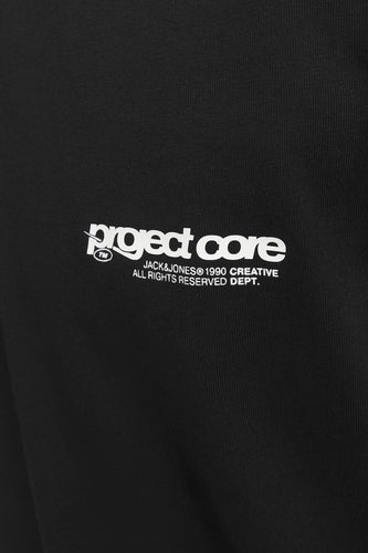 T-shirt à manches courtes - noir - CORE BY JACK & JONES