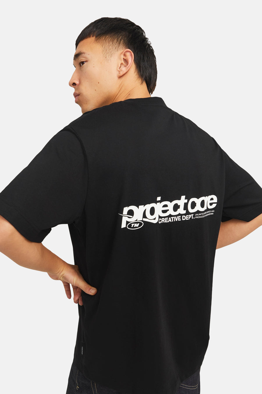 T-shirt à manches courtes - noir - CORE BY JACK & JONES