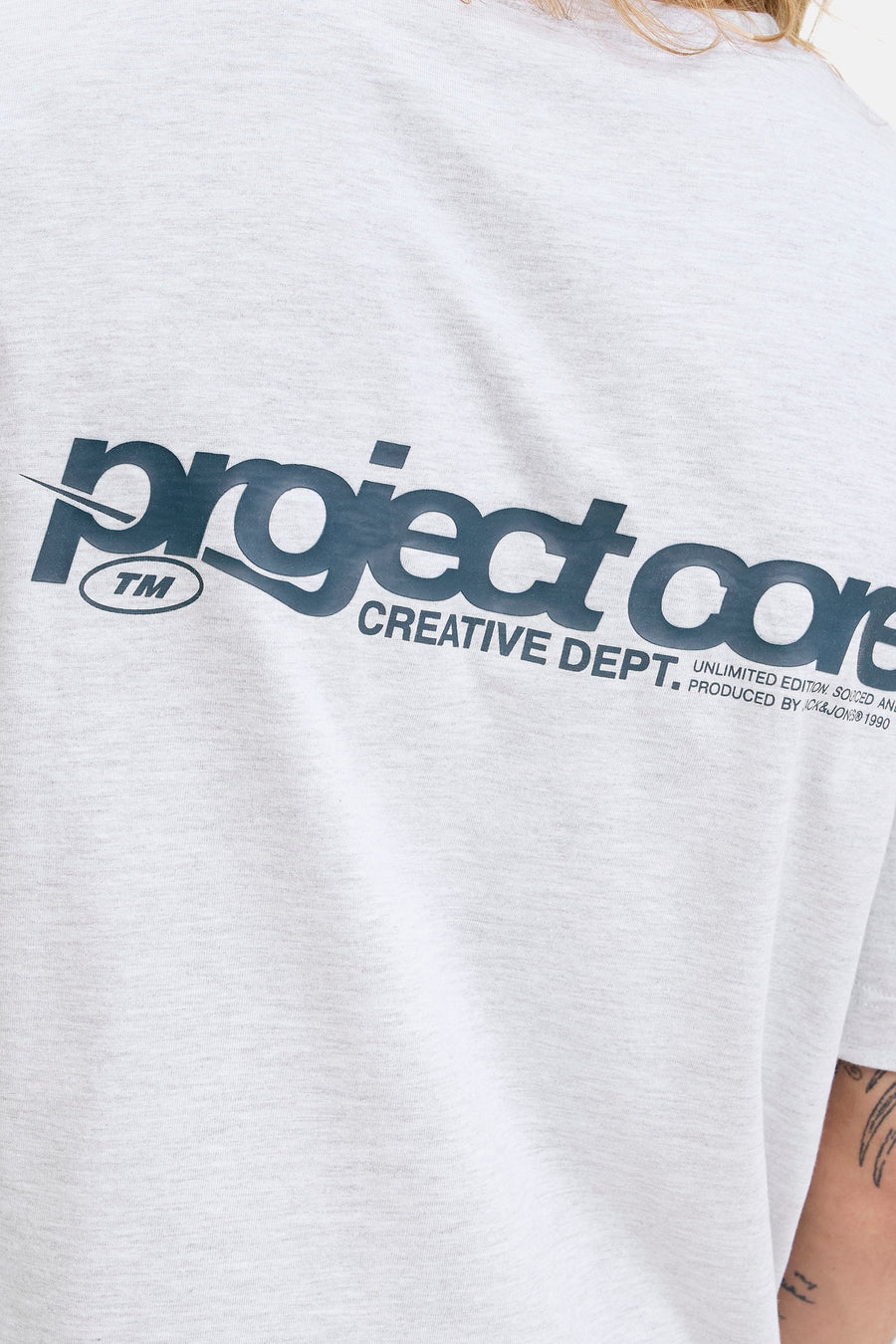 T-shirt à manches courtes - gris - CORE BY JACK & JONES - 5