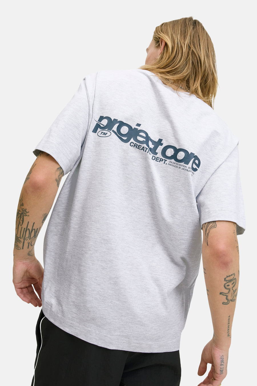 T-shirt à manches courtes - gris - CORE BY JACK & JONES - 6