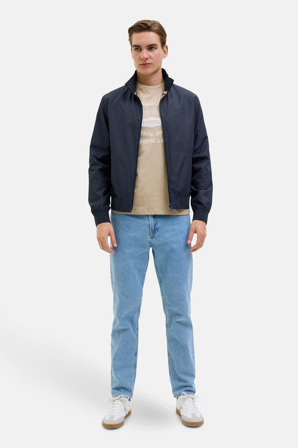 Veste courte Bleu - JJREBEL