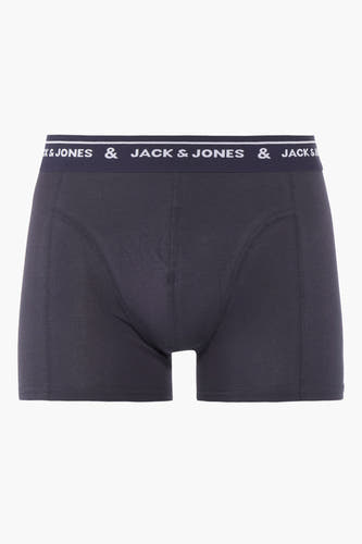Boxer short gris de Jack & Jones avec une ceinture élastique à logo de marque.