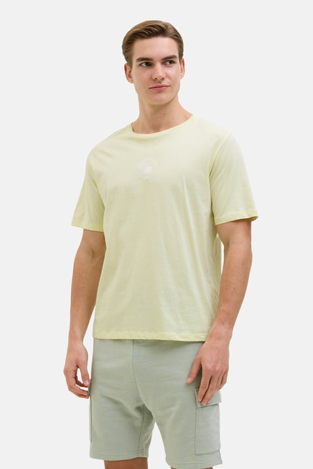 T-shirt (manches courtes) Jaune - JJREBEL
