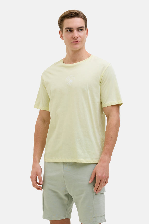 T-shirt (manches courtes) Jaune - JJREBEL